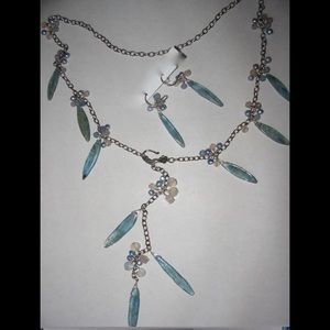 Ice Kyanite Necklace with fine Bali Silver